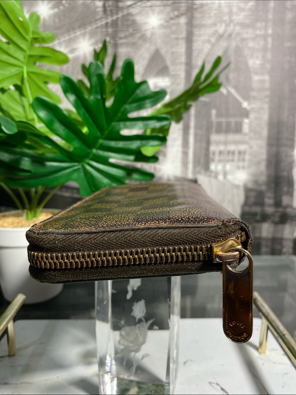 Authentic Rare Louis Vuitton Vintage Damier Zippy Wallet - Picture 10 of 16